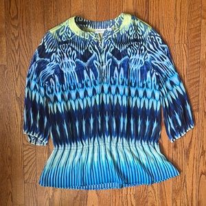 Chico’s Sheer Bohemian Blouse